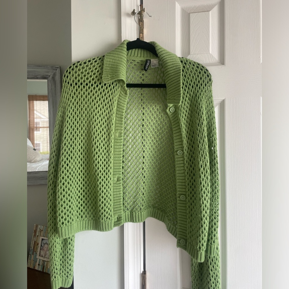 H&M Crochet Cardigan